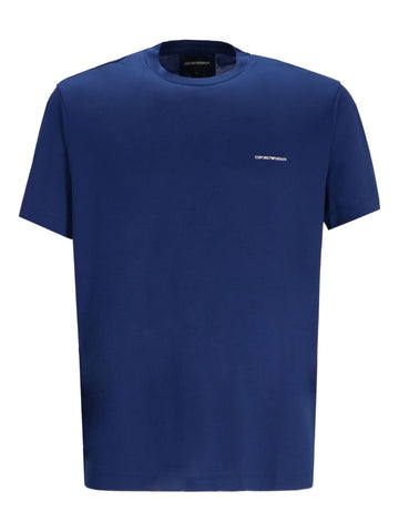 Emporio Armani T-shirts and Polos Clear Blue