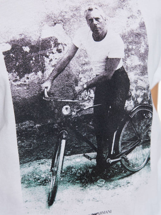 Emporio Armani T-shirts and Polos White