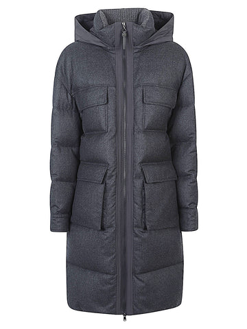 Brunello Cucinelli Coats Grey