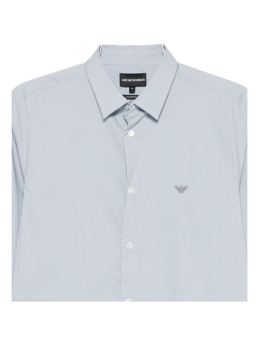 Emporio Armani Shirts Blue