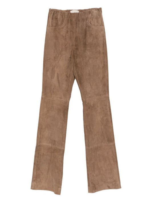 Via Masini 80 Trousers Brown