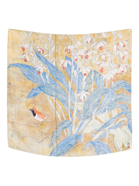 TALKING WALLS Scarfs Yellow