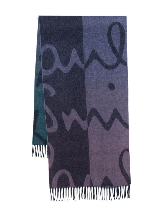 Paul Smith Scarfs Blue