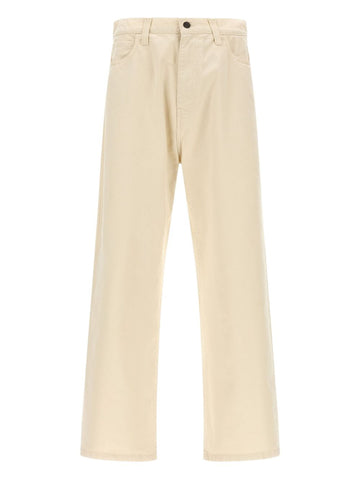 CARHARTT WIP MAIN Jeans Ivory