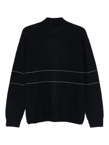 Emporio Armani Sweaters Blue