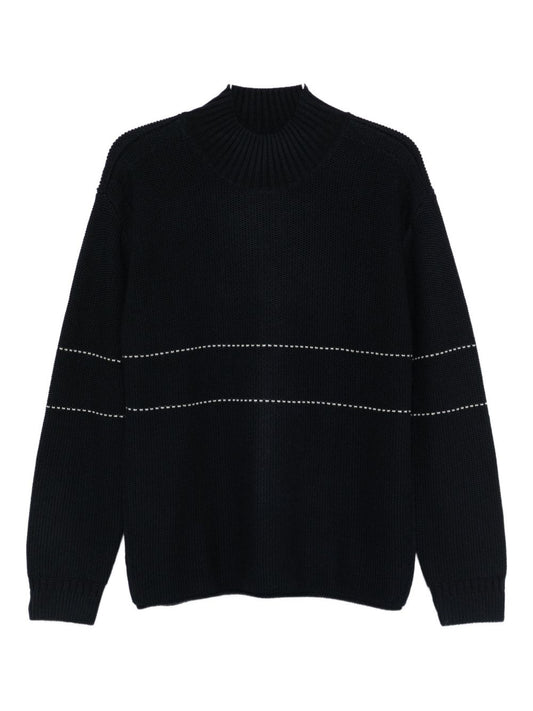 Emporio Armani Sweaters Blue