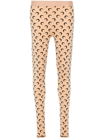 Marine Serre Fuseaux Moon recycled-jersey leggings