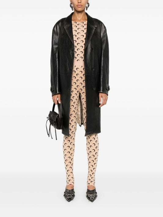 Marine Serre Fuseaux Moon recycled-jersey leggings