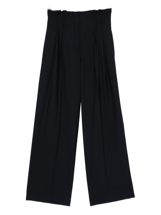 Semicouture Trousers Blue