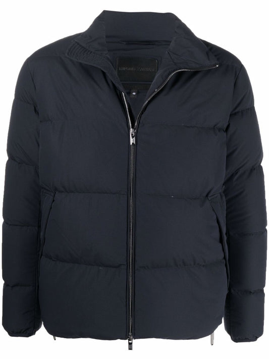 Emporio Armani Coats Blue