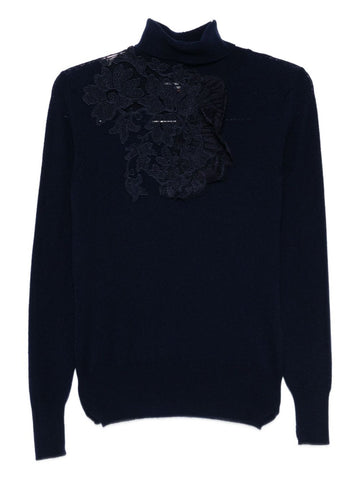 Ermanno Scervino Sweaters Blue