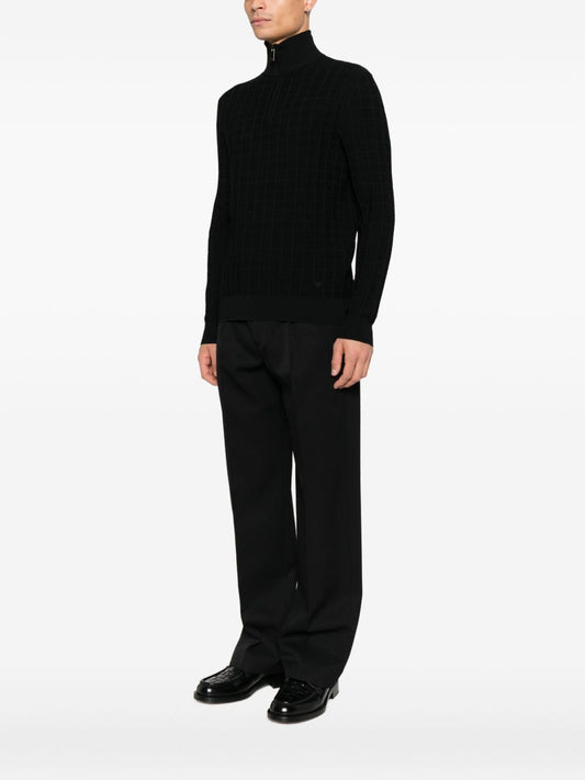 Emporio Armani Sweaters Black