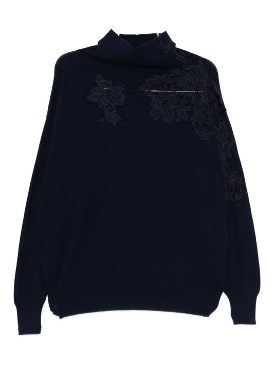Ermanno Scervino Sweaters Blue