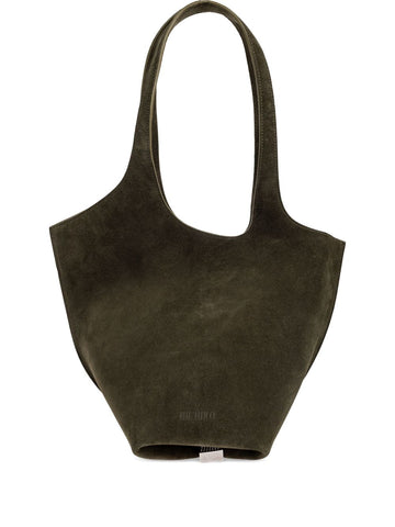 The Attico "La Scoop'' Military Green Shoulder Bag