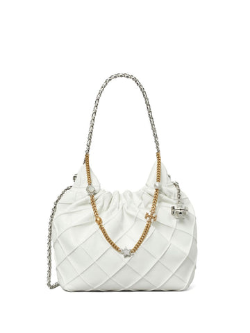 Tory Burch Mini Fleming Soft Distressed Hobo Bag