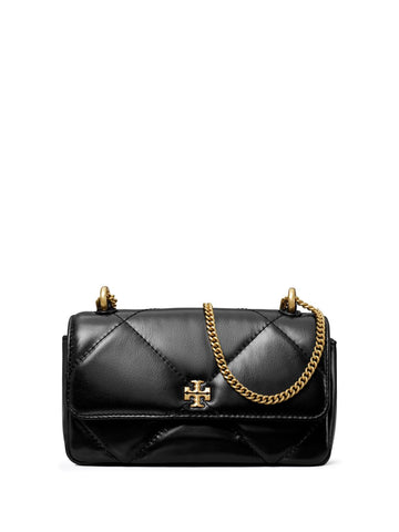 Tory Burch Kira Mini Bag With Flap And Trapezoid Quilting