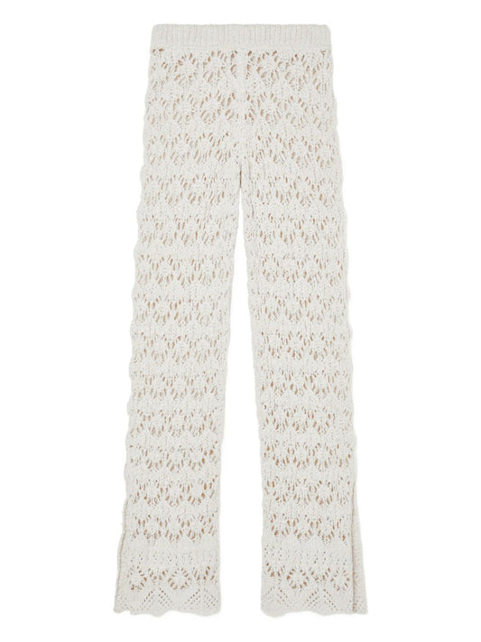 Alanui Trousers Cream