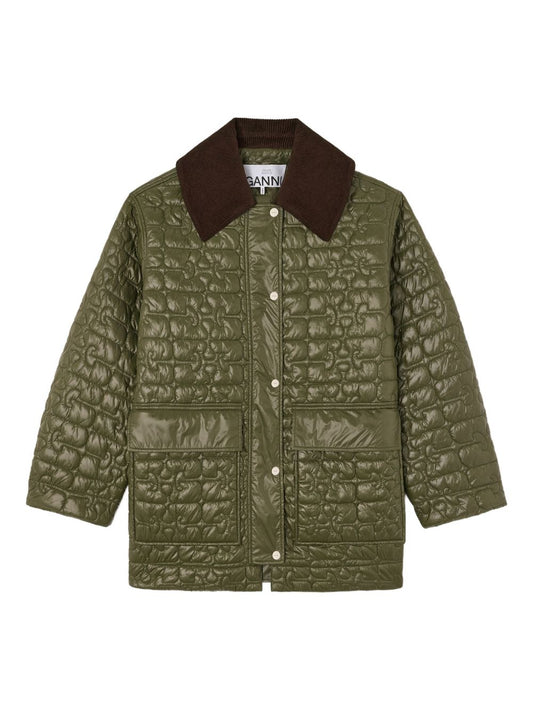 GANNI Jackets Green