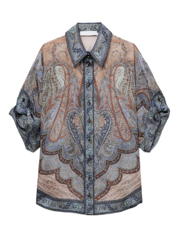 Zimmermann Shirts Blue