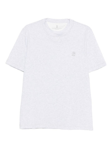Brunello Cucinelli T-shirts and Polos Light Grey