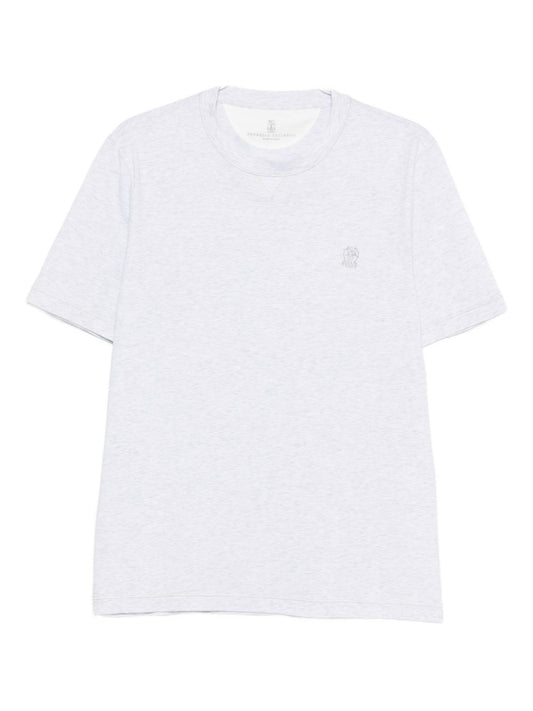 Brunello Cucinelli T-shirts and Polos Light Grey