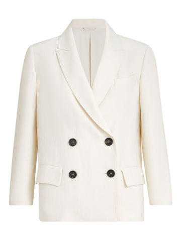Brunello Cucinelli Jackets Cream