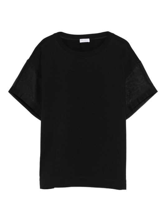 Brunello Cucinelli T-shirts and Polos Black