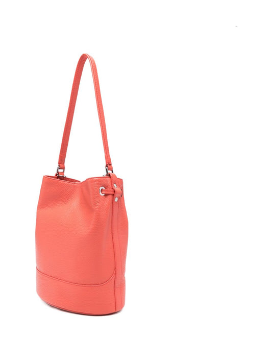 Zanellato Monda'® Small Bag In Hammered Red Reggiana Leather