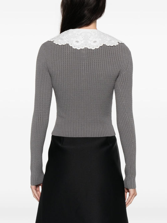 Self-portrait Sweaters Grey