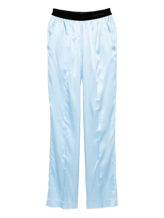 Tom Ford Trousers Clear Blue