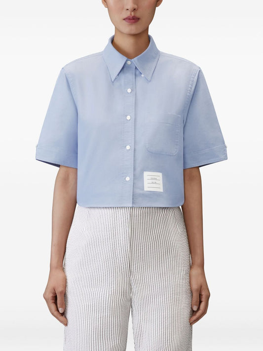 Thom Browne Shirts Clear Blue