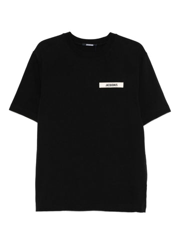 JACQUEMUS T-shirts and Polos Black