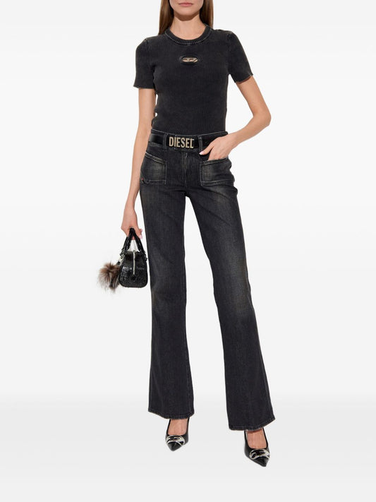 Diesel T-shirts and Polos Black