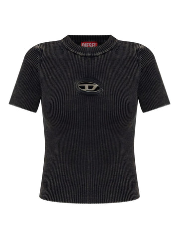 Diesel T-shirts and Polos Black