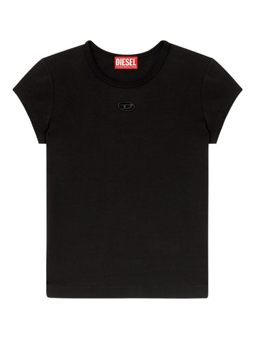 Diesel T-Angie logo-embroidery T-shirt