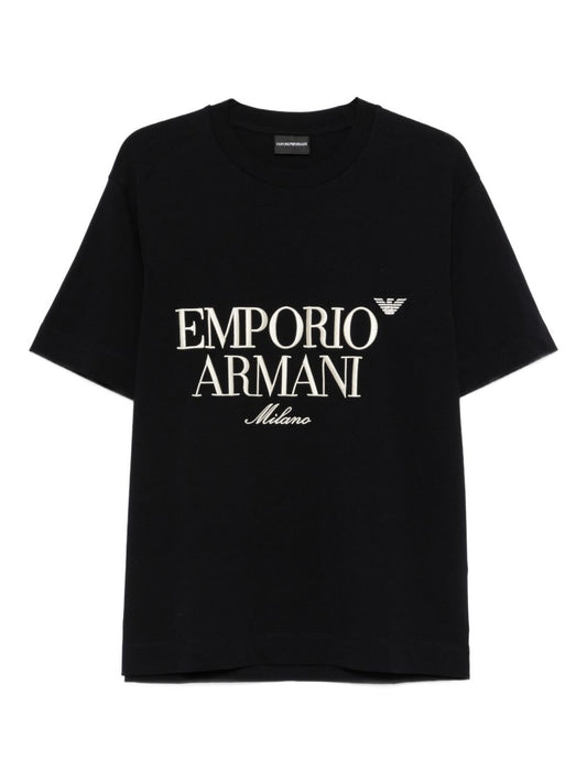 Emporio Armani T-shirts and Polos Blue