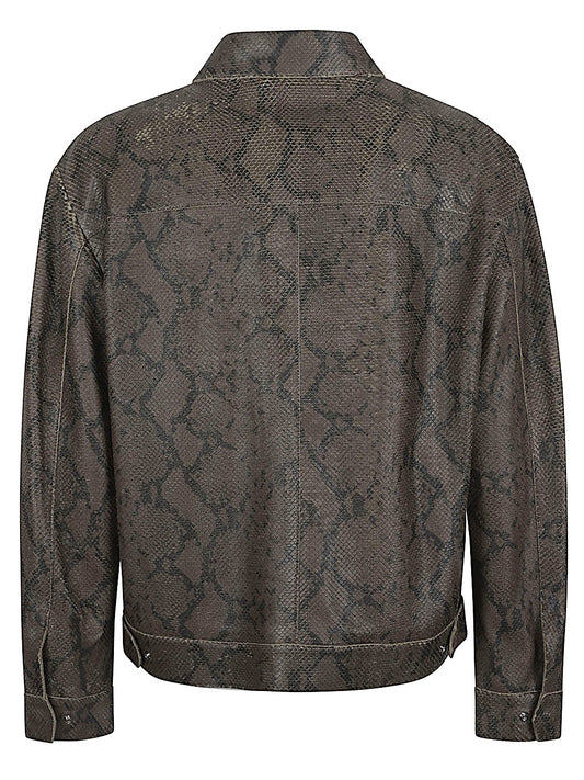 Emporio Armani Jackets Green