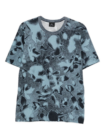 Ps By Paul Smith Organic cotton printed t-shirt
