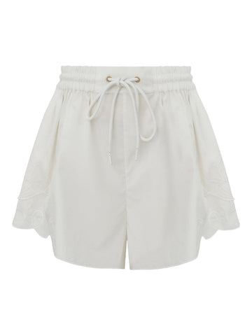 Zimmermann Shorts Ivory