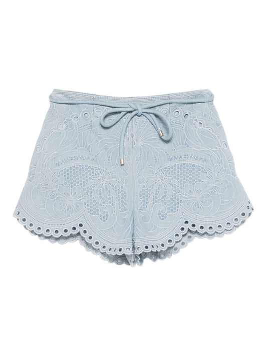 Zimmermann Shorts Clear Blue