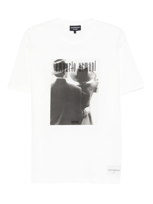 EMPORIO ARMANI CAPSULE PRE T-shirts and Polos White