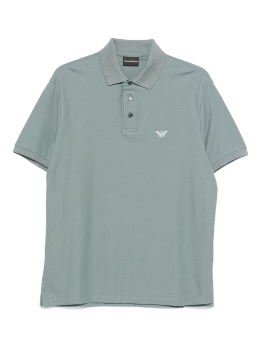 Emporio Armani T-shirts and Polos Clear Blue