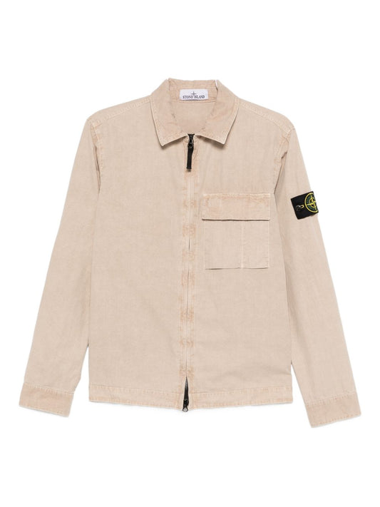 Stone Island Shirts Beige