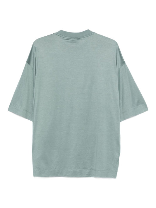 Emporio Armani T-shirts and Polos Clear Blue