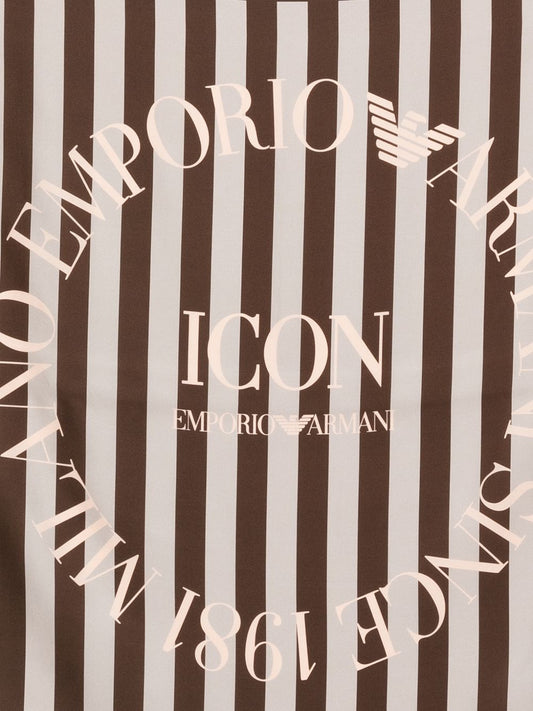 EMPORIO ARMANI CAPSULE PRE Scarfs Brown