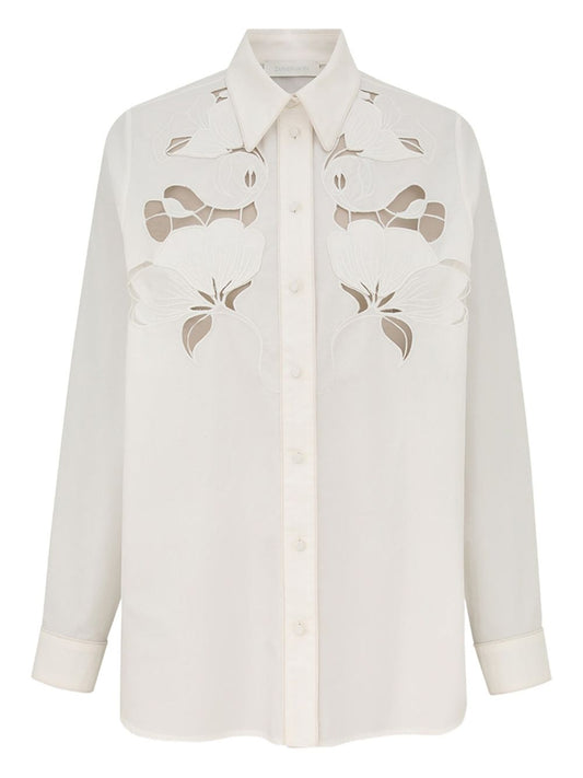 Zimmermann Shirts Ivory