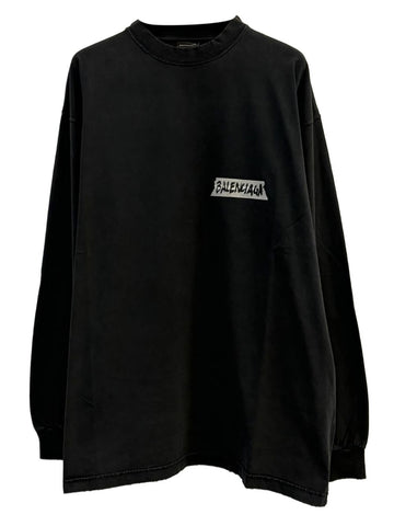 Balenciaga T-shirts and Polos Black
