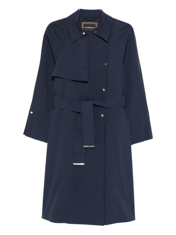 Emporio Armani Coats Blue