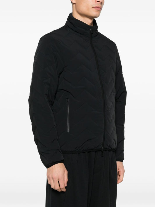 Emporio Armani Coats Black