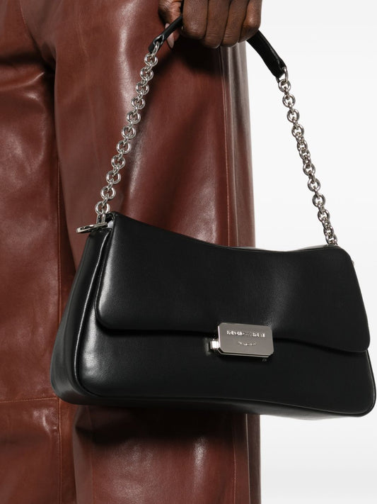 Emporio Armani soft leather shoulder bag